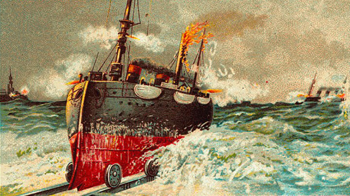 Seafaring visions: amphibious switching between elements using maritime trains …