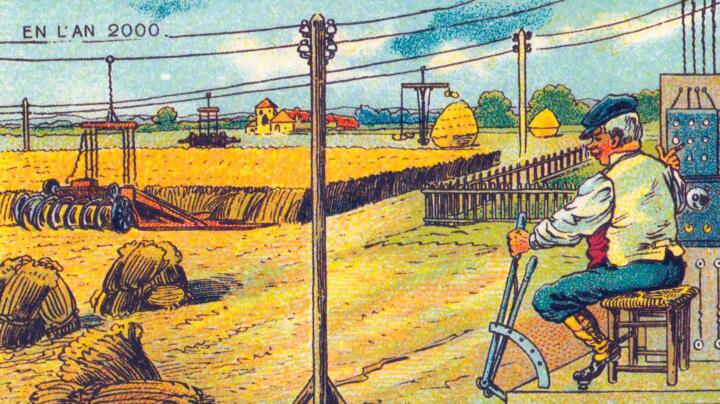 Machine maestros on a farm …