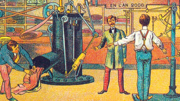 100 years ahead of 3D printing: the steam-powered custom tailor.