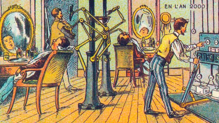 … im Friseursalon …