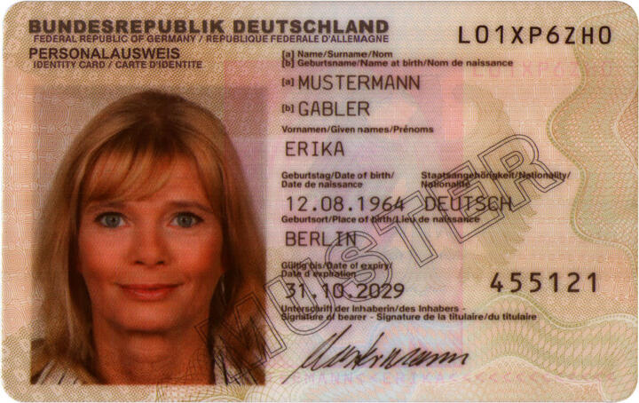 Scan mit sichtbarem Licht