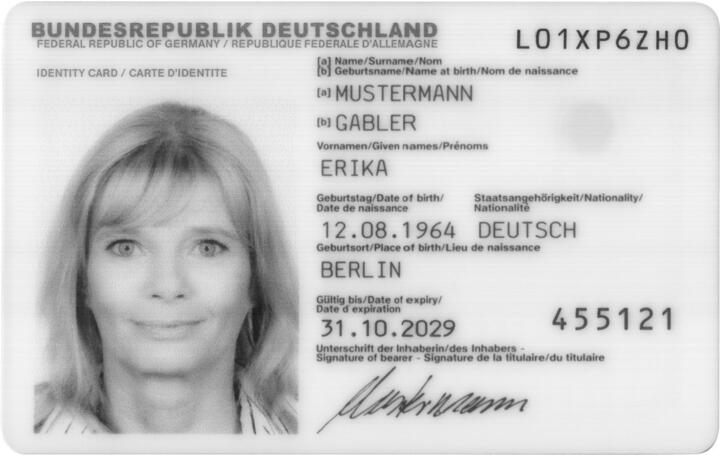 Scan mit Infrarotlicht