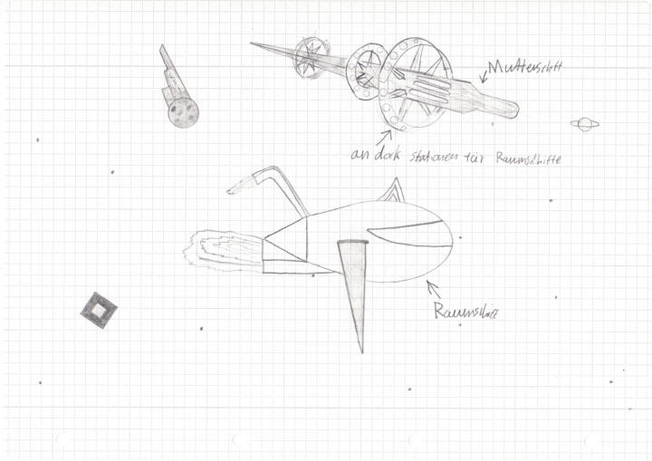 Kinderaugen blicken in die Zukunft