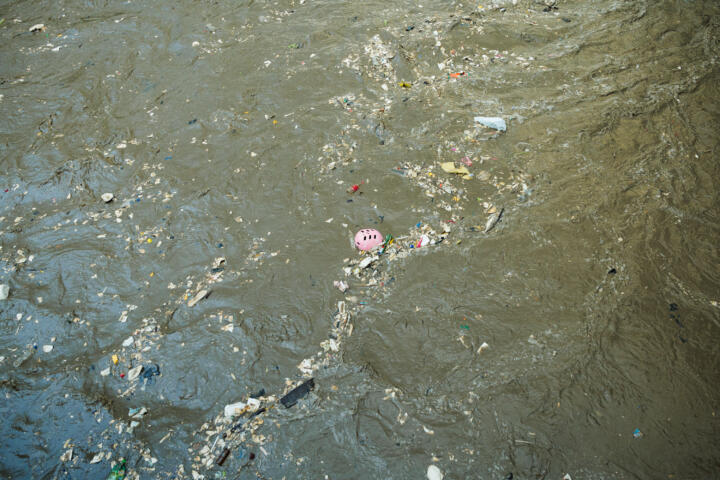 When the plastic parts get into the vortex of the garbage patch, they’ll circula ...