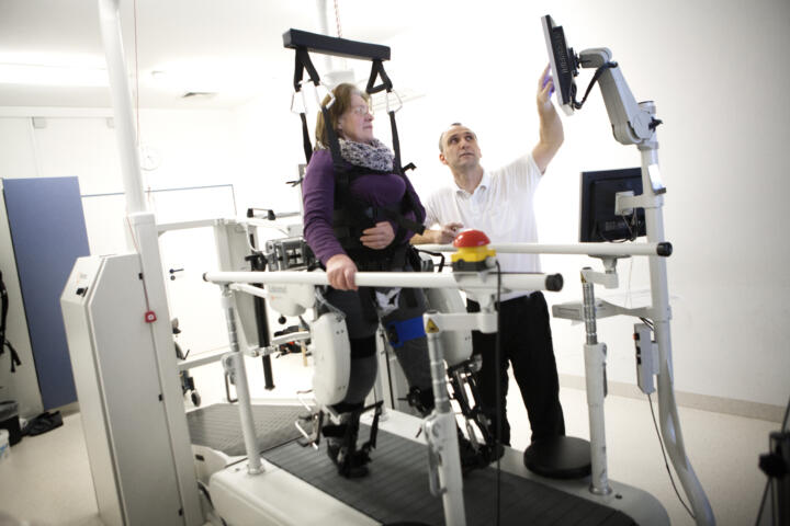 Machines accelerate the recovery process and are able to motivate